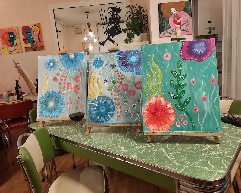 Bayside Paint and Sip – Art & Painting Classes Beaumaris work 4