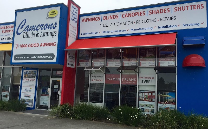 Camerons Blinds & Awnings — Melbourne Outdoor Shades, Folding Arm Awnings & Retractable Roof Systems work 3