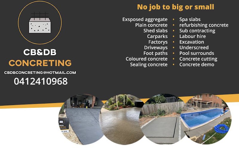 CB&DB CONCRETING PTY LTD work 1