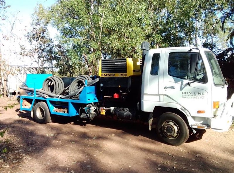 Con-line concrete pumping project 6