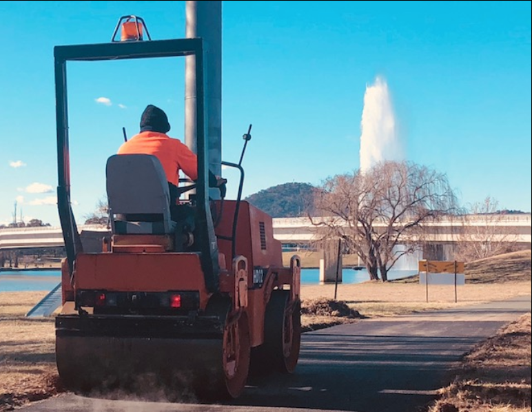 Contour Asphalt Canberra work 1
