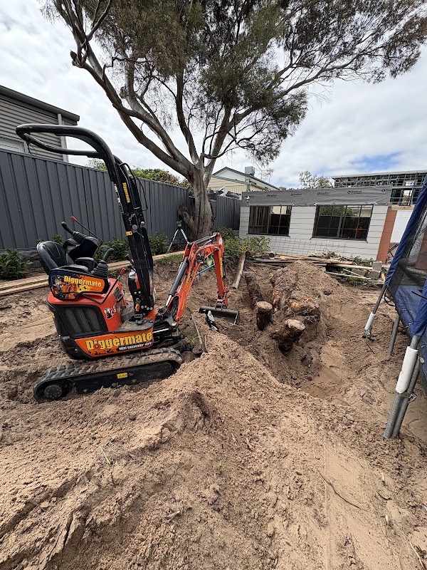 Diggermate Mini Excavator Hire Aldinga Beach work 1