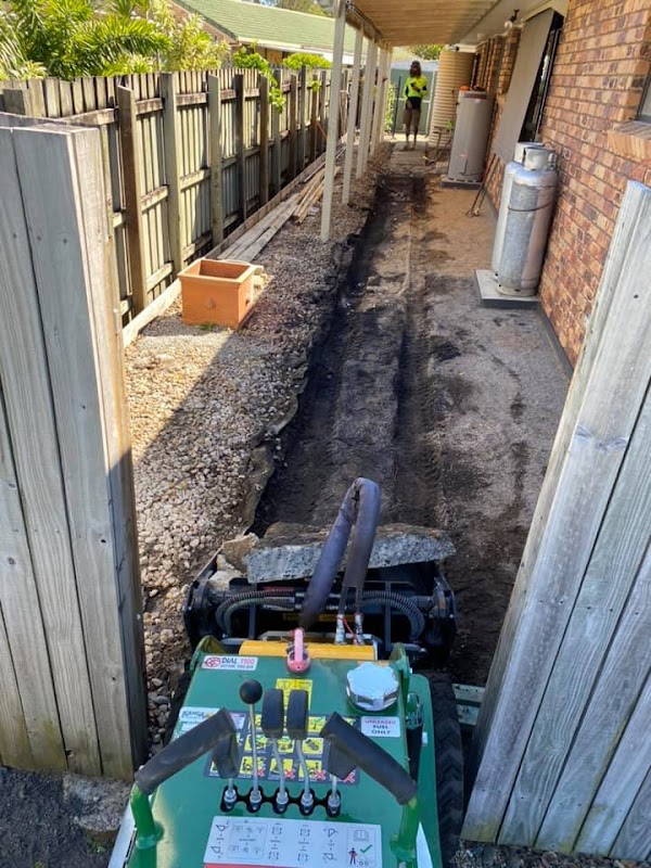 Diggermate Mini Excavator Hire Aldinga Beach work 3