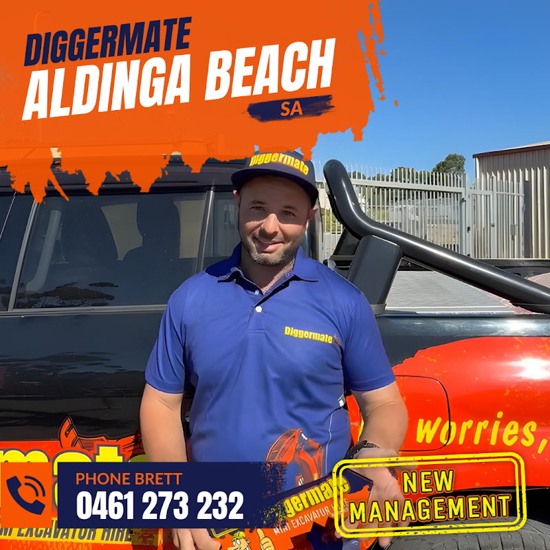 Diggermate Mini Excavator Hire Aldinga Beach project 10