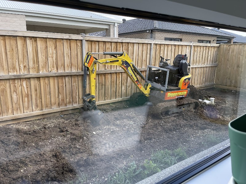 Diggermate Mini Excavator Hire Lara project 6