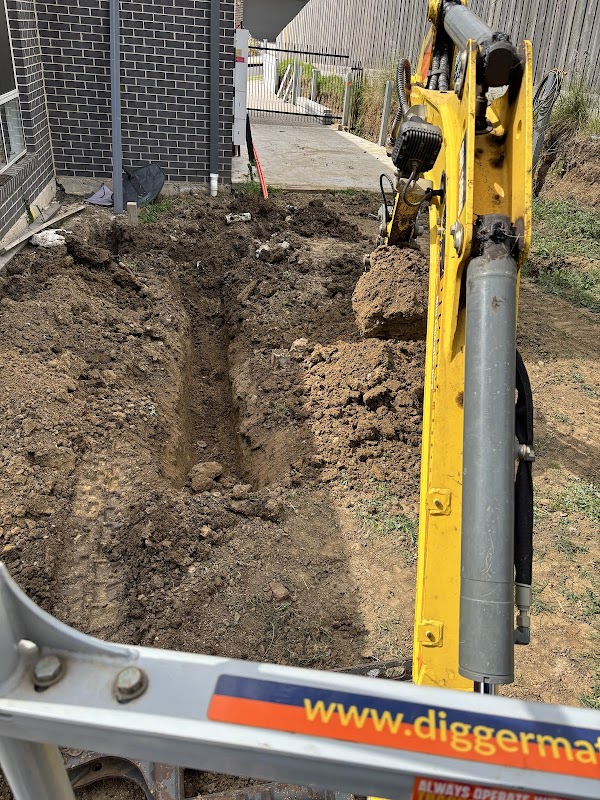 Diggermate Mini Excavator Hire Lara project 7