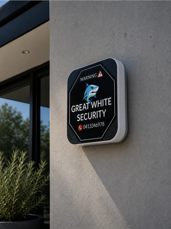 Great White Security work 1