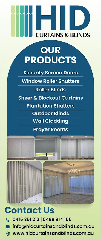 HID Curtains and Blinds work 1