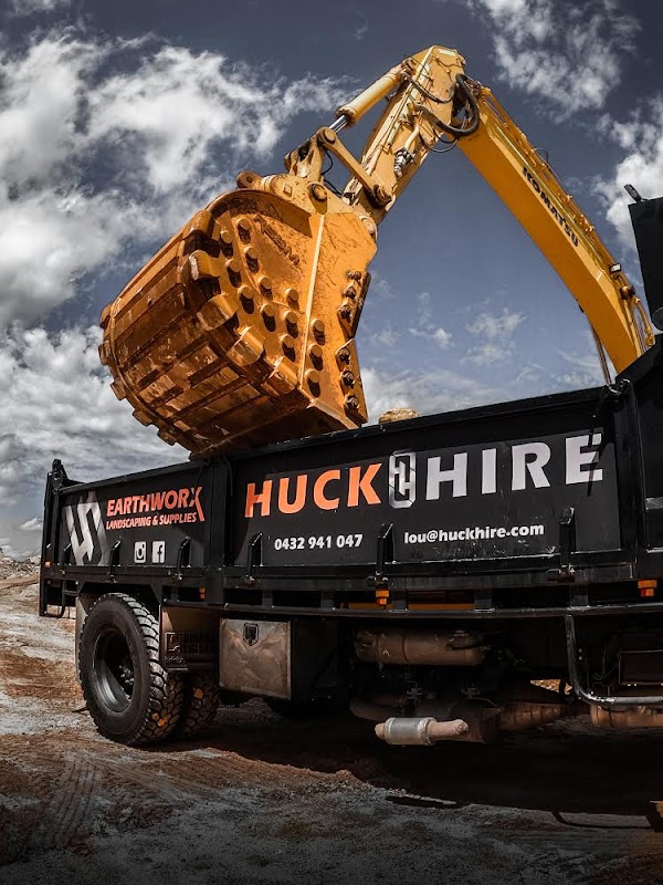 Huck Hire Earthworks work 2
