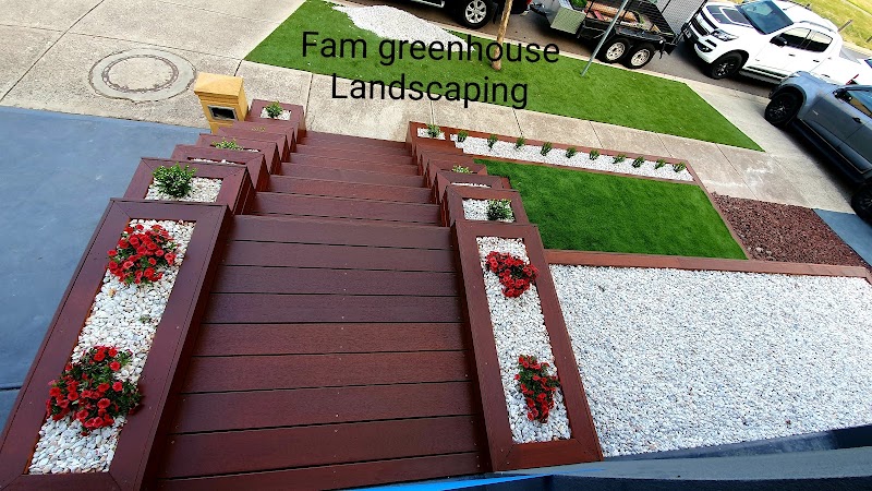Landscaping fam greenhouse project 6