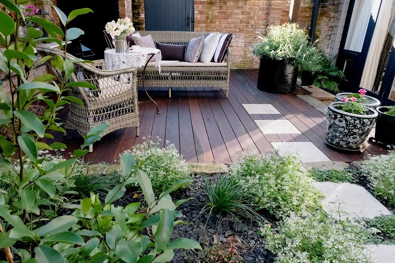 Leaf Stone Water Garden Design work 3