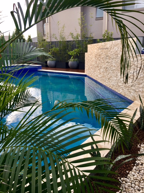 Leaf Stone Water Garden Design work 4
