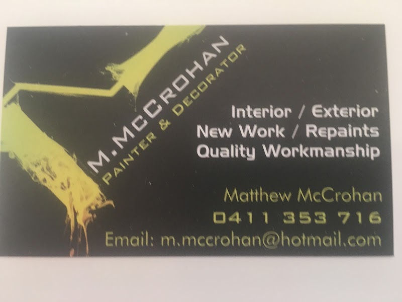 M. McCrohan - Painting And Decorating project 10