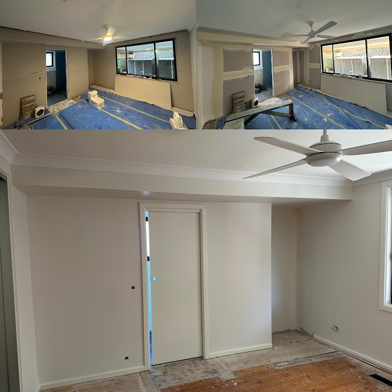 Master Ceiling and Wall Repairs Woden Valley work 3