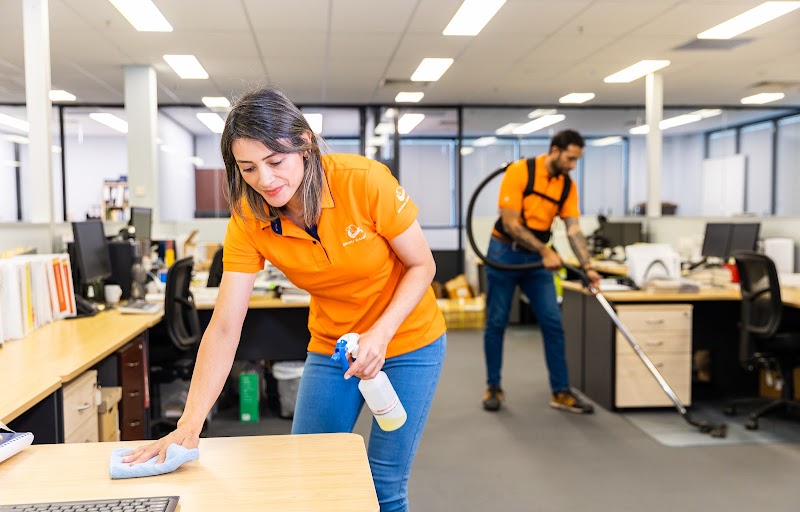 Orange Cleaning work 3