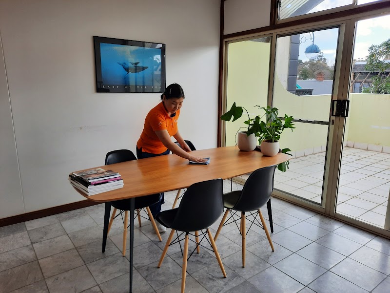 Orange Cleaning work 4