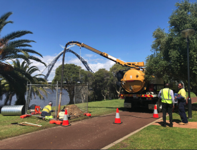 Perth Underground Services work 3