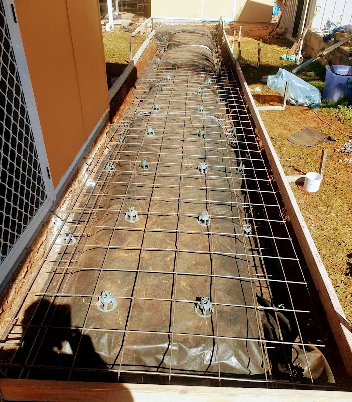 Progress Concreting project 5