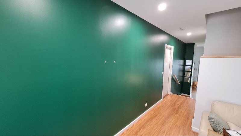 Red painting Au | house Painting | Commercial Painting | Concrete Epoxy work 4