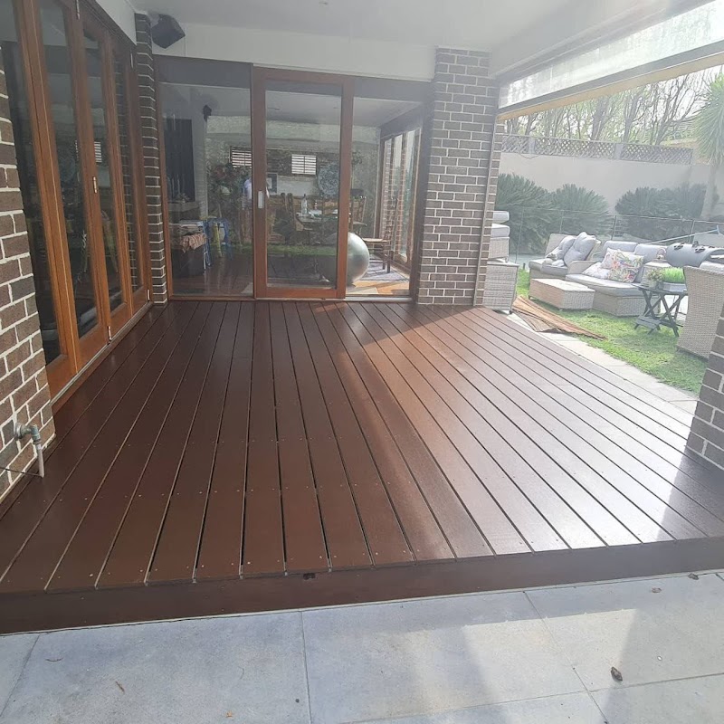 Red painting Au | house Painting | Commercial Painting | Concrete Epoxy project 6