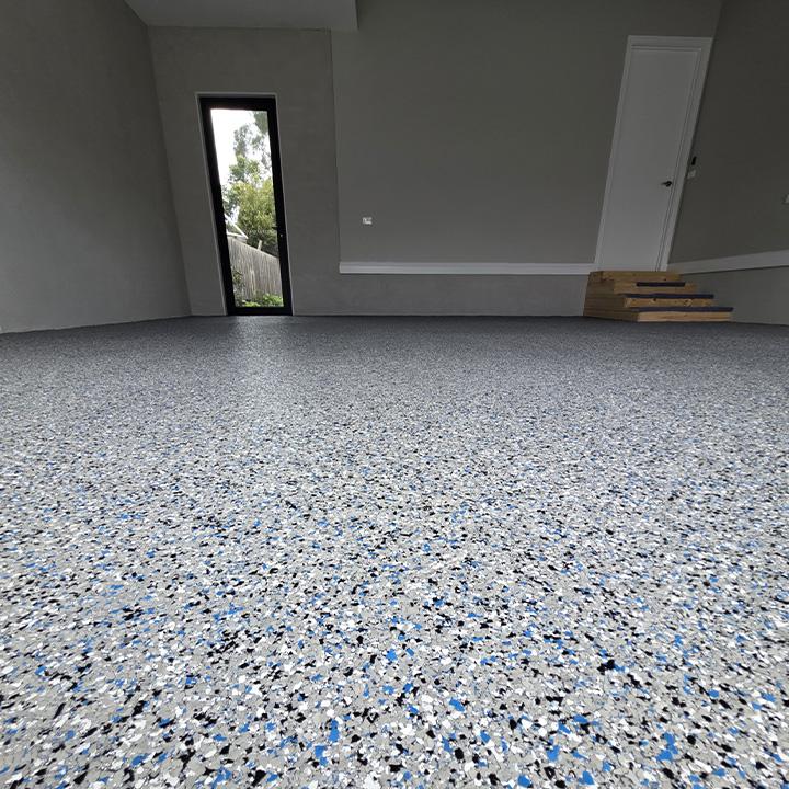 Red painting Au | house Painting | Commercial Painting | Concrete Epoxy project 7