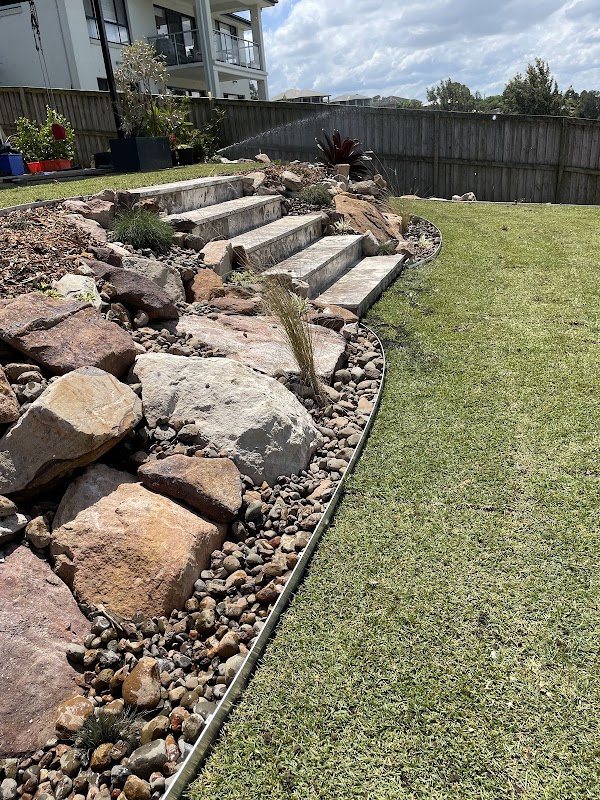 Ridgee Didge landscaping work 2