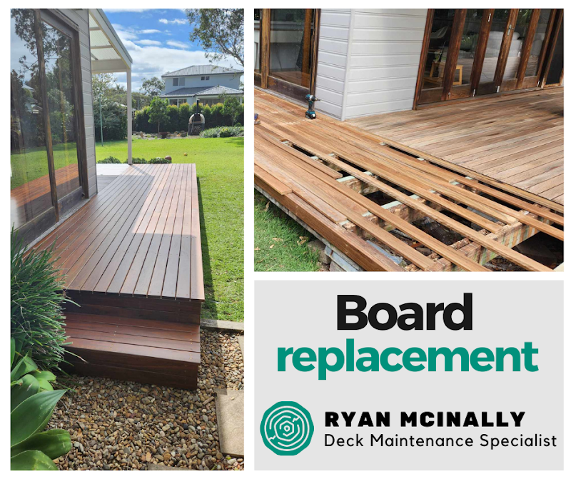 Ryan McInally - Deck Maintenance Specialist work 2