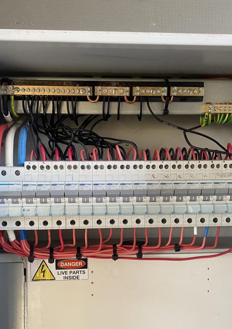 Sanctuary Electrical work 4
