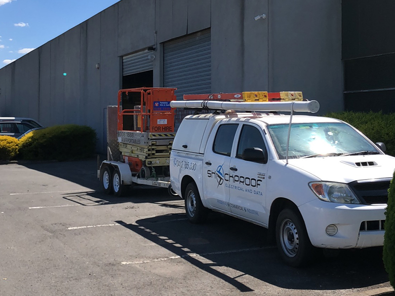 Shockproof Electrical and Data work 3