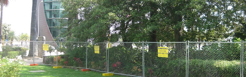 Temp Fence WA work 1