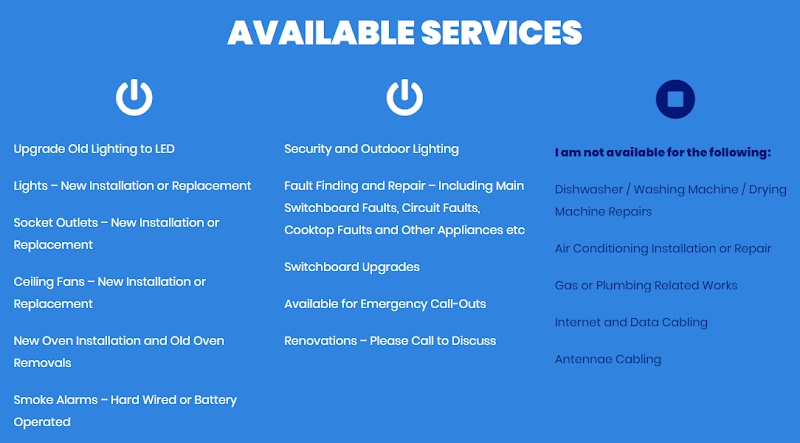 The Belconnen Electrician work 4
