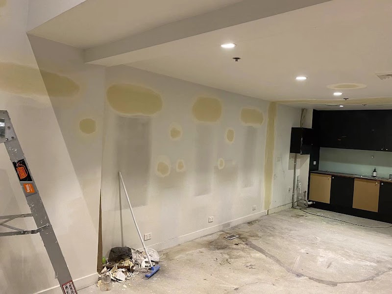 White Stone Painting and Decorating work 1