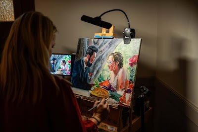 Live Wedding Painter Sydney