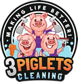 3 Piglets Cleaning