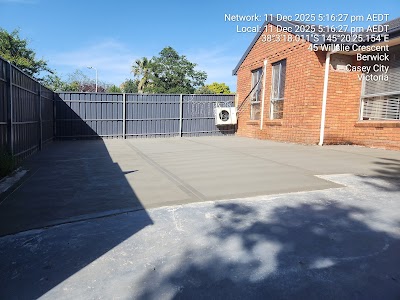 A&C concreting service's work 1