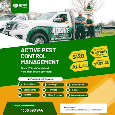 Active Pest Control Management - Pest & Termite Control