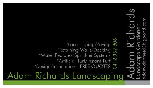 Adam Richards Landscaping
