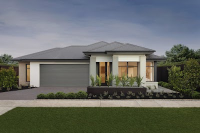 Australian Building Company display, Banksia estate, Armstrong Creek work 1