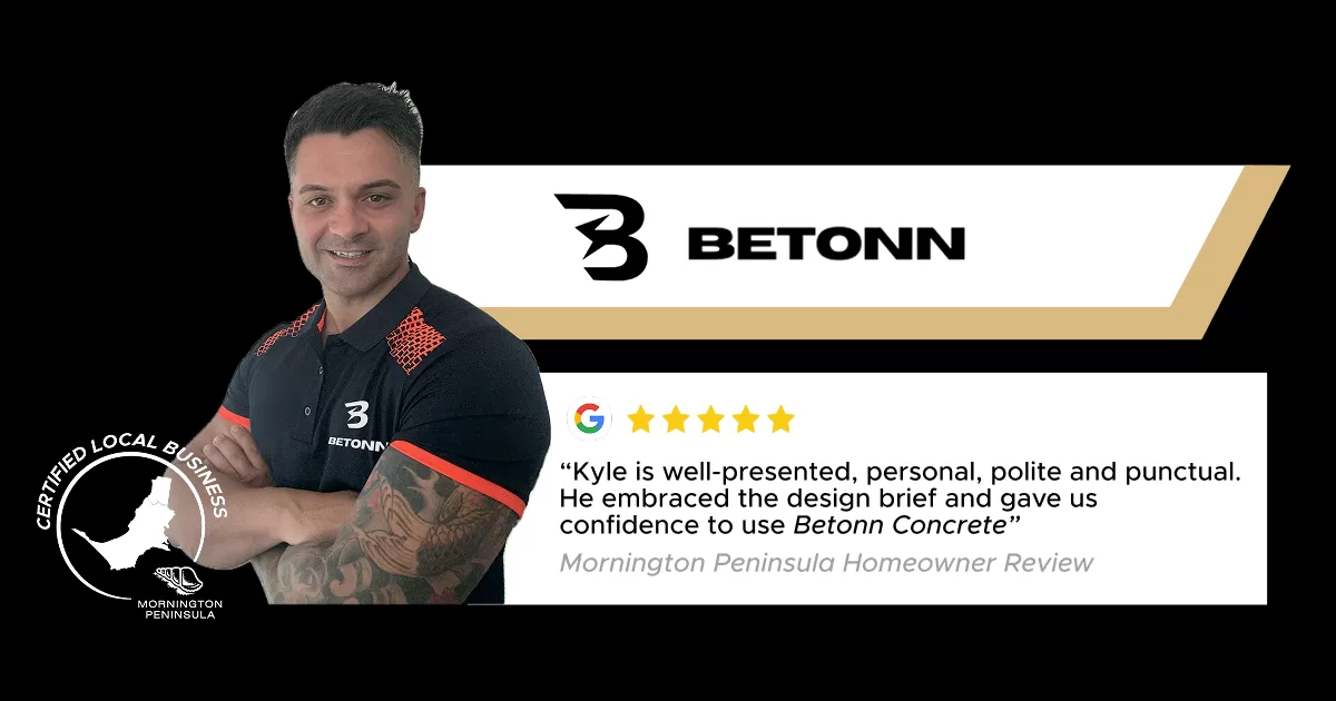 Betonn Concrete | Concreter Mornington Peninsula