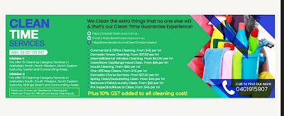 Clean Time Services work 2