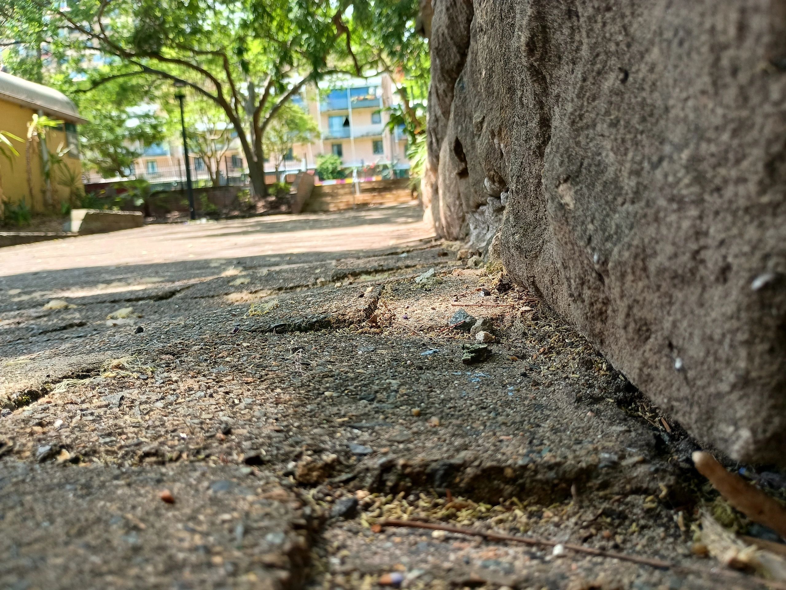 Concrete Schoolyard
