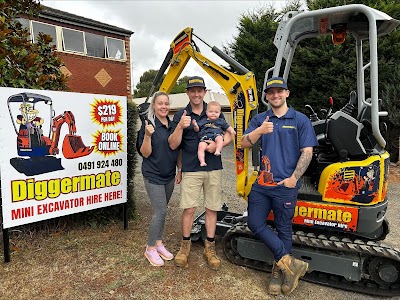 Diggermate Mini Excavator Hire Ballarat photo 2