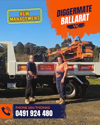 Diggermate Mini Excavator Hire Ballarat