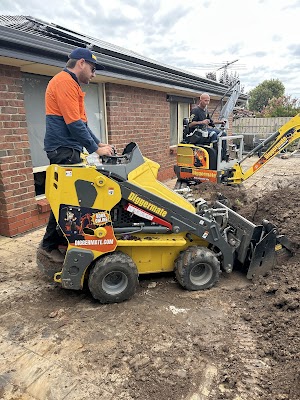 Diggermate Mini Excavator Hire Flagstaff Hill work 4