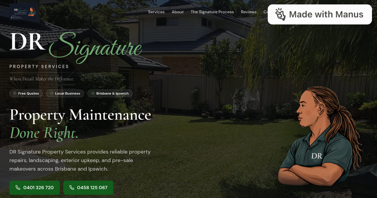 DR Signature Property Services (formerly Dreadlock Rasta Mowing)