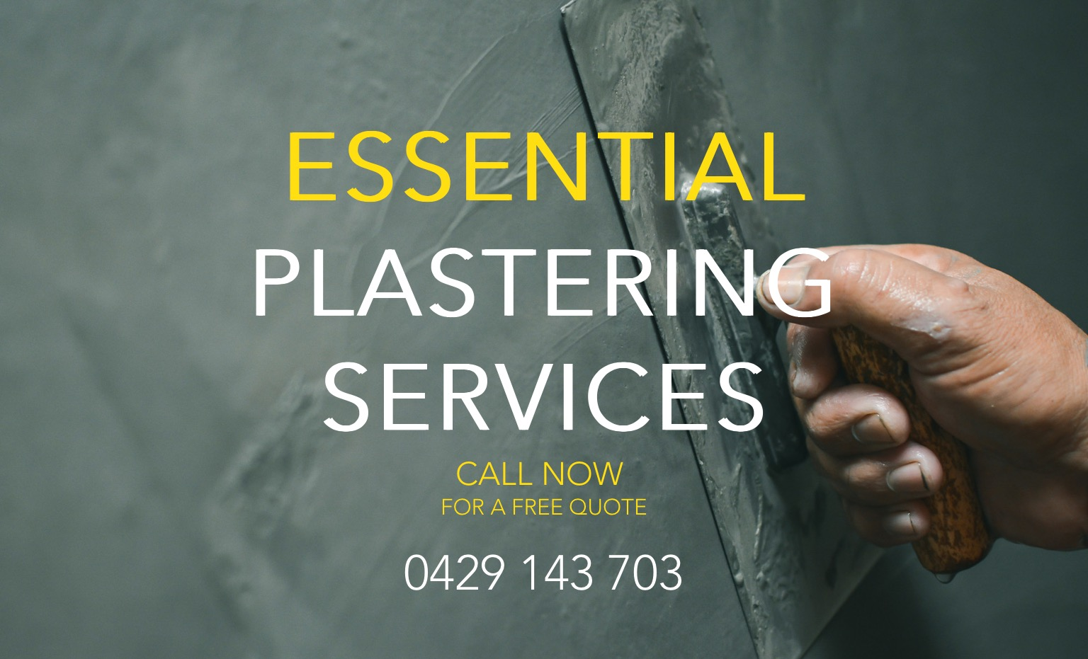 Essential Plastering Services