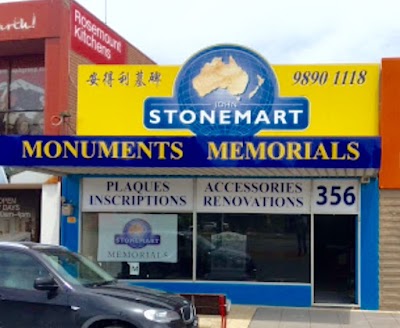 John Stonemart Memorials