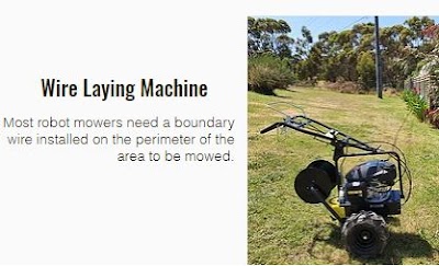 Lawnie Robot Mower Installations project 4