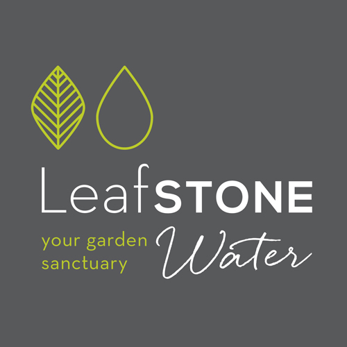 Leaf Stone Water Garden Design