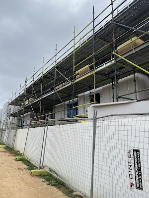 Lime Scaffolding and Safety Rail project 6